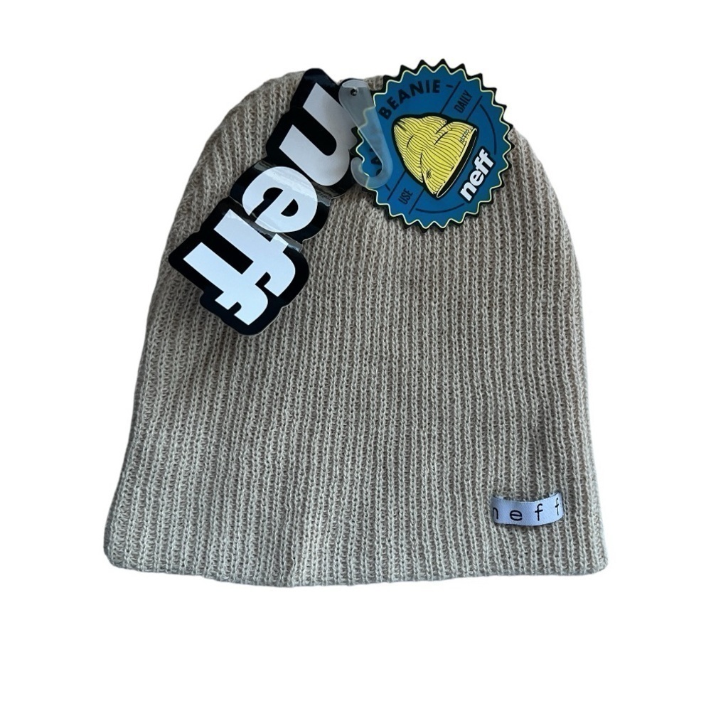 NEW!!! NEFF Tan Daily Beanie Hat onesize
